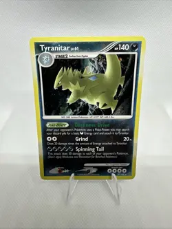 Tyranitar Lv.61 30/100 Stormfront Holo Rare Pokemon Card TCG 2008 LP - Image 1