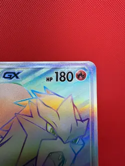 Pokemon Card Entei GX 078/072 HR Shining Legends Holo Full Art Japanese NM - Image 4