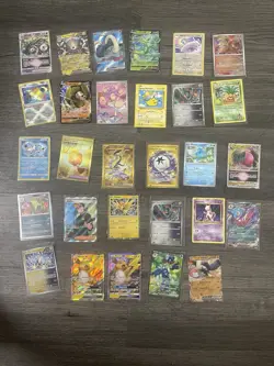 Lot Of 29 Pokemon Card Singles Lot Bundle EX Cards, Randoms - Image 1