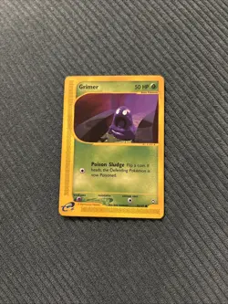 Grimer 79/147 Aquapolis Common Vintage Pokemon TCG E-reader card - Image 1