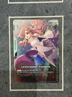 Unforeseen Incident (Store Tournament Winner Pack 01) - Gundam Promotional Cards - Image 1