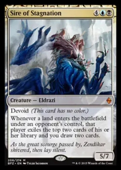 [1x] Sire of Stagnation - Near Mint, English - Battle for Zendikar MTG Magic - Image 1