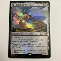 Heliod, Sun-Crowned Commander Masters Foil - Image 1