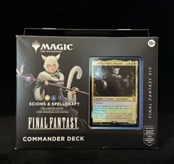 Magic The Gathering MTG Final Fantasy Commander Deck Scions & Spellcraft Sealed - Image 1