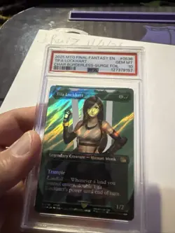 Tifa Lockhart (Borderless) Final Fantasy Surge Foil PSA 10 🔥 Magic - Image 4