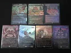 Magic Gathering Secret Lair Lot Of 7 Foil 20 Ways to Win NM/SP - Image 1