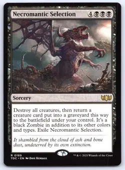 Necromantic Selection - Commander: Tarkir: Dragonstorm - MTG - Near Mint - Image 1