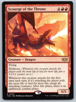 Scourge of the Throne - Commander: Tarkir: Dragonstorm - MTG - Near Mint - Image 1