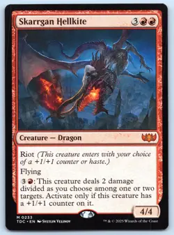 Skarrgan Hellkite - Commander: Tarkir: Dragonstorm - MTG - Near Mint - Image 1
