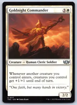Goldnight Commander - Commander: Tarkir: Dragonstorm - MTG - Near Mint - Image 1