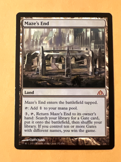MTG Maze's End The List - Dragon's Maze 152/156 Regular Mythic NM - Image 1