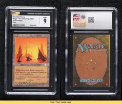 Scorched Ruins Magic: Weatherlight CGC 9 Mint 1997 READ - Image 3