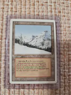 MTG Magic The Gathering LP Revised TAIGA - Image 1