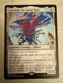 MTG Emrakul, the Aeons Torn, NM-Mint, English Double Masters 2022 - Image 1