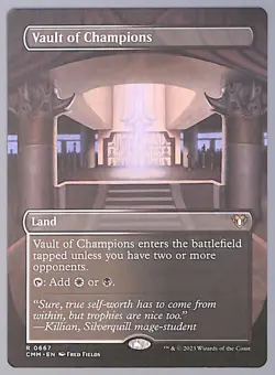 Vault of Champions - Borderless - 667 - Commander Masters (CMM) MTG - Image 1