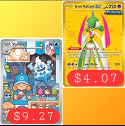 Lot Of 2 Pokemon Paradox Rift Hyper & Illustration Rares (MAIN PHOTO STOCK) - Image 2