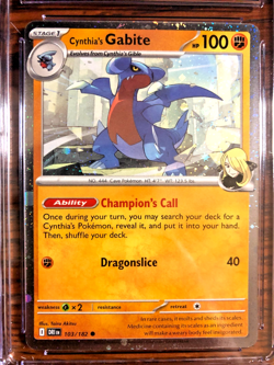 Cynthia's Gabite Cosmos Holo Promo #103 - CGC MINT+ 9.5 - 2025 - Pokemon TCG - Image 2