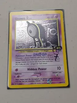 Unown [A] - 14/75 - Ultra Rare Neo Discovery Set - Pokemon Card - MP - Image 1