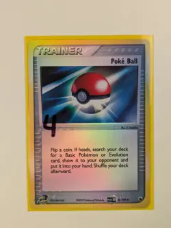 Poke Ball - 86/109 - Uncommon Reverse Holo Ruby & Sapphire - Pokemon Card - NM - Image 3