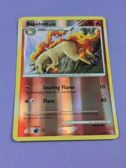 Rapidash - 47/99 - Uncommon Reverse Holo Arceus - Pokemon Card - NM - Image 1