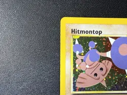 Pokemon TCG Hitmontop Neo Discovery Unlimited Holo Rare 3/75 LP- - Image 5