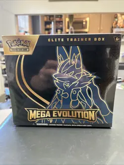 POKEMON MEGA EVOLUTION - LUCARIO Elite Trainer Box ETB - NEW - FACTORY SEALED - Image 1