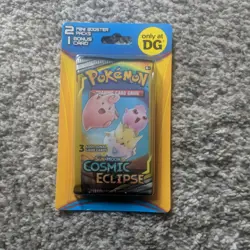 Pokemon Dollar General 2 Mini booster packs Cosmic Eclipse - Image 1