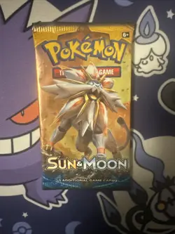 Pokemon TCG - Sun and Moon - Base Set Booster Pack - Image 1