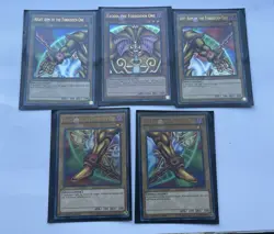 Yu-Gi-Oh! TCG Exodia Set (Exodia, Left Arm, Left Leg, Right Arm, Right Leg)... - Image 1