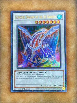 Yugioh Gungnir, Dragon of the Ice Barrier HAC1-EN053 Duel Terminal Ultra 1st NM - Image 1