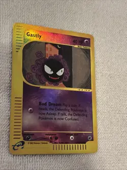 Pokemon Gastly Reverse Holo Card 109/165 Expedition Base Set NM 2002 - Image 1