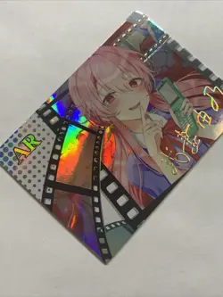 Yuno Gasai Future Diary AR 13 Goddess Story Waifu Card Girl Anime 2M01 Foil Love - Image 3