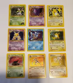Complete Pokemon 151 Kanto Pokedex Collection, Binder of 207 Cards with 9 Holos - Image 2