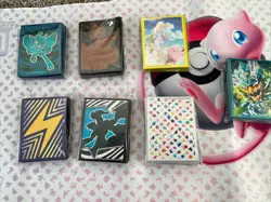 Assorted Pokemon TCG ETB Card Sleeves Lot Of 7 - Image 1
