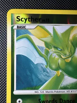 Scyther 49/100 Stormfront Reverse Holo 2008 Pokemon Card Nm - Image 2