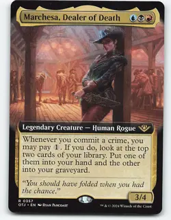Marchesa, Dealer of Death (Extended Art) #357 Magic the Gathering Card - Image 1
