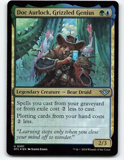 Doc Aurlock, Grizzled Genius #201 foil Magic the Gathering Card - Image 1