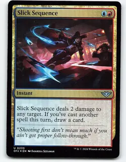 Slick Sequence #233 Foil Magic the Gathering Card - Image 1