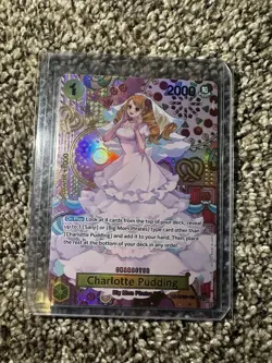 Charlotte Pudding OP03-112 SP Alt Art Two Legends OP-08 ONE PIECE Card English - Image 1