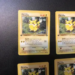 Pikachu 60/64 Jungle First Edition X7 Cards Great NM Condition. Look! - Image 2
