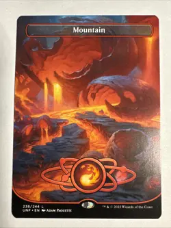 Mountain (238) (Borderless) Unfinity Regular - Image 1