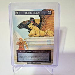 Sorcery Contested Realm Alpha - Riddle Sphinx - Elite Non Foil N/M - Image 1