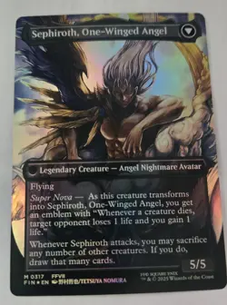 Sephiroth, Fabled SOLDIER (0317) (Borderless) Final Fantasy Foil - Image 2