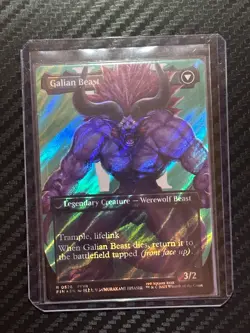 MTG, Vincent Valentine, Final Fantasy #0528, Borderless Surge Foil - Image 2