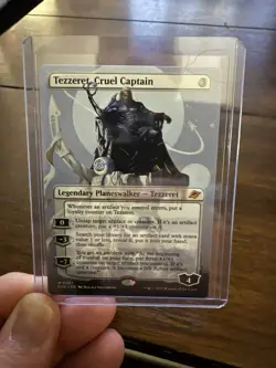 Tezzeret, Cruel Captain (Borderless) Edge of Eternities Regular NM - Image 1