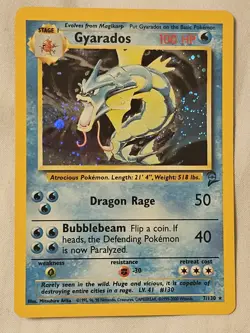 Rare Vintage Holo Pokemon Card Lot! 11 Holo Vintage! Gyarardos, Dragonite, Vapor - Image 2