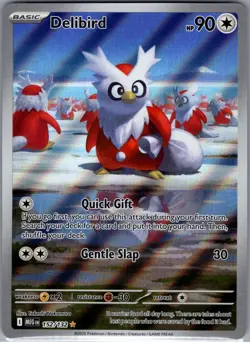 Delibird 152/132 ME01: Mega Evolution - Pokemon Card - NM - Image 1