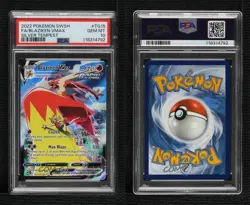 Full Art Blaziken VMAX Pokemon Sword Shield Silver Tempest PSA 10 - Image 3
