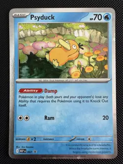 Pokemon TCG Psyduck MEP 007 Mega Evolution Blister Promo - Image 1