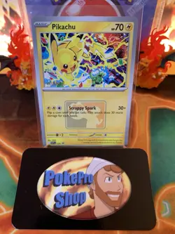 2025 Pokemon Pikachu SVP225 Worlds Celebration Tournament Winner Promo - NM #26 - Image 1